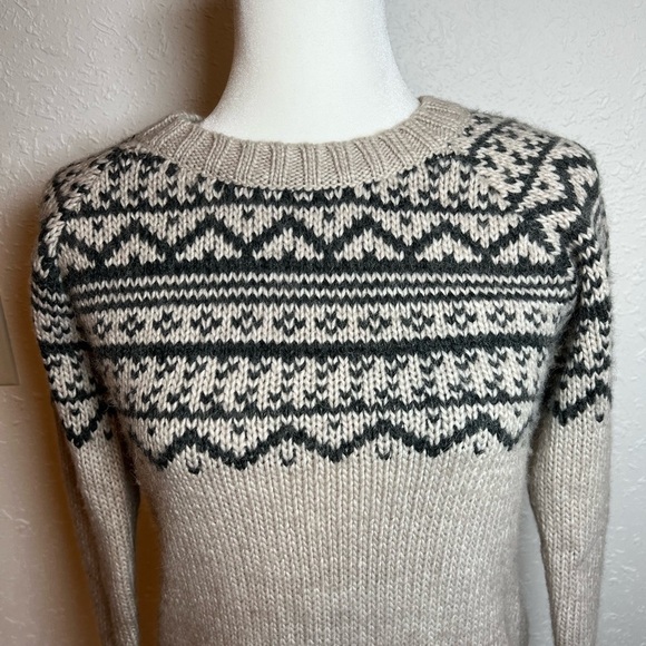 Fair Isle Alpaca Wool Blend Sweater- Gander Mountain - Picture 2 of 5